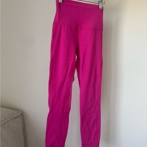 Lululemon Align Leggings in “25 inch in Sonic Pink (Discontinued Color)
